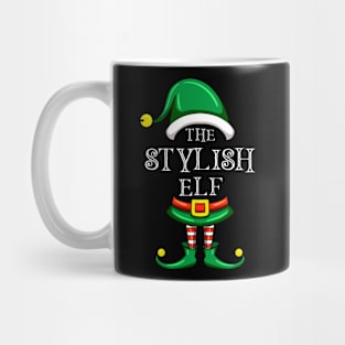 The Stylish Elf Matching Family Christmas Pajama Mug